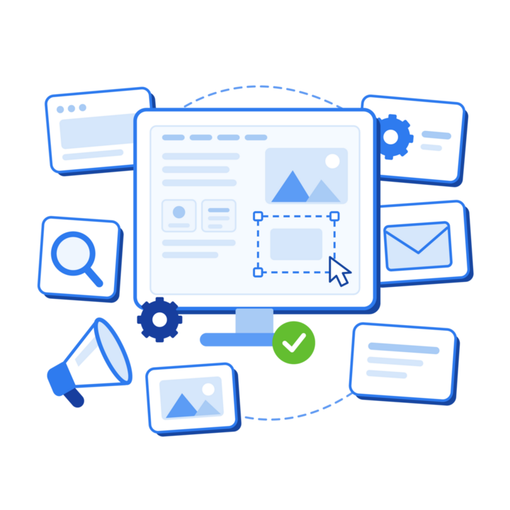Marketing execution for Spring Hill, TN businesses — website, search, advertising, email and content tools